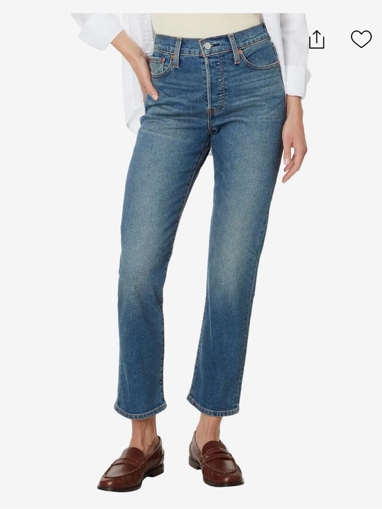 Levi's Denim - Levi's Wedgie Straight Jeans -Maximum Effort- 25x28